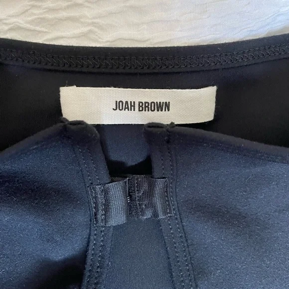 Joah Brown Black Cut-Out Bodysuit - Picture 5 of 8